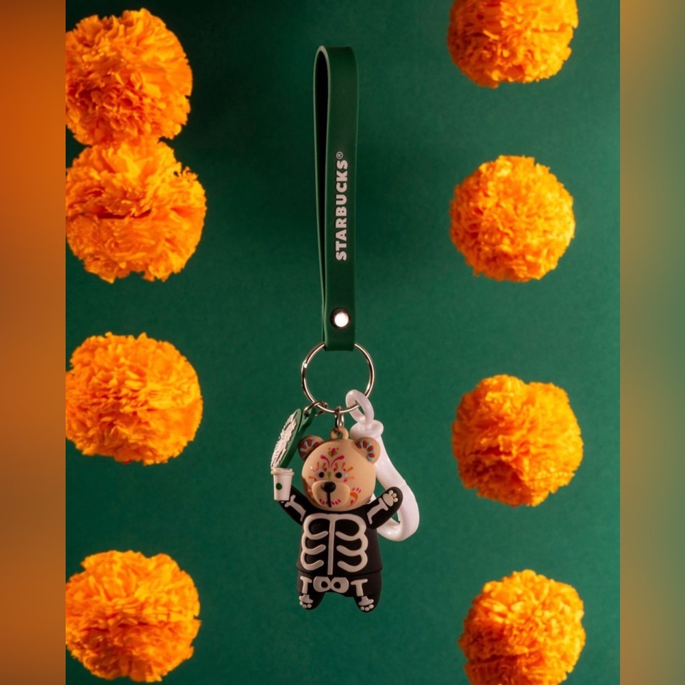 Starbucks Bear Keychain